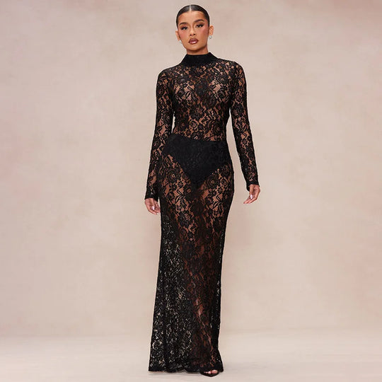 Ray Lace Embroidery Dresses