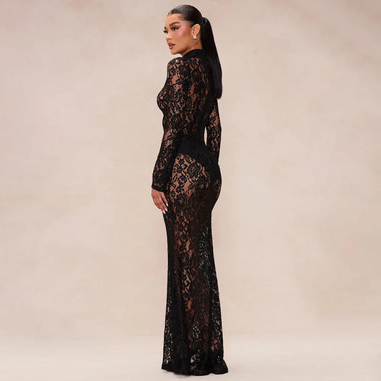 Ray Lace Embroidery Dresses
