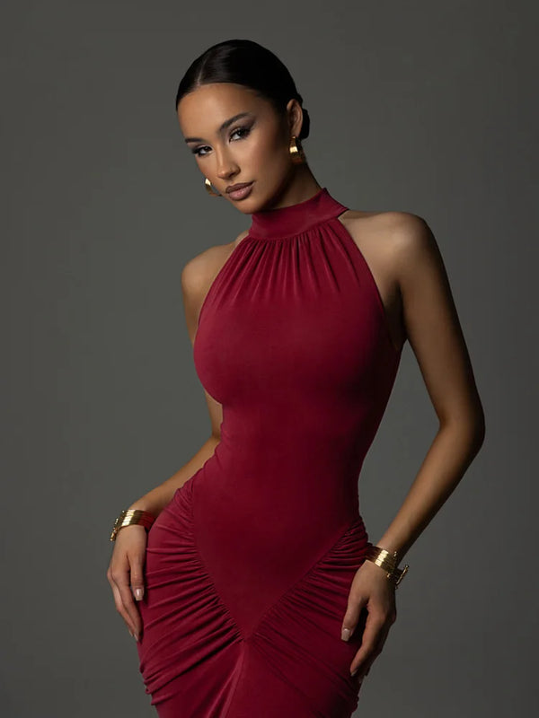 Lea Maxi Dresses Sexy Solid