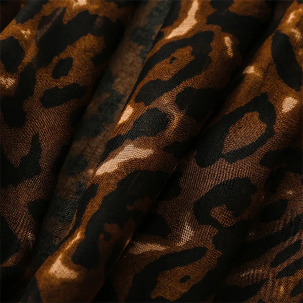 Leopard Handkerchief Cotton