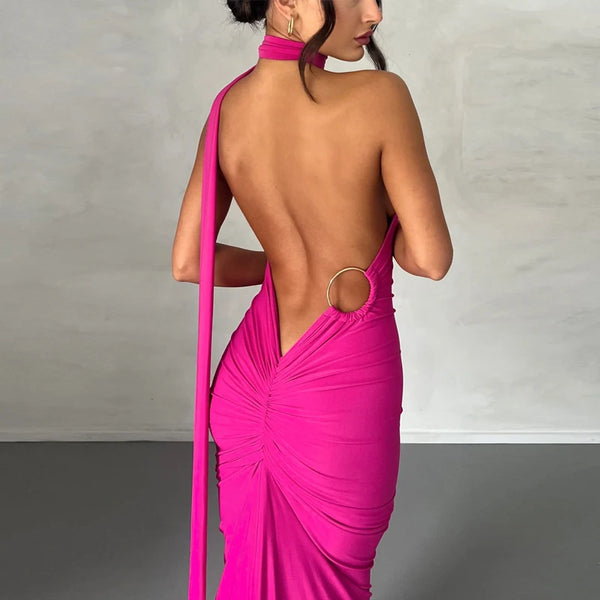Sexy Maxi Dress Women Elegant